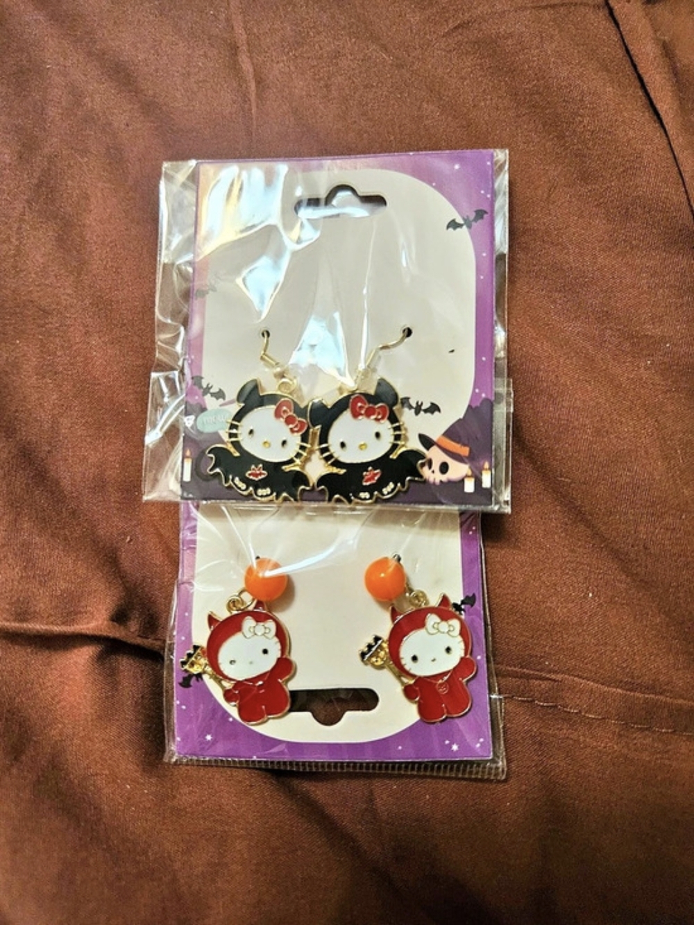 Sanrio Hello Kitty Halloween Earrings Set
